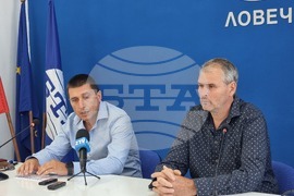 Национален пресклуб на БТА-Ловеч - Георги Иванов - Марин Ичев - пресконференция