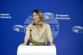 Франция - Страсбург - Европейски парламент - Роберта Мецола - пресконференция