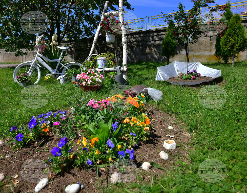 Село Самуил - детска градина - украса