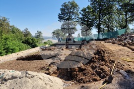 Село Белчин - Късноантичен музеен комплекс "Цари Мали град" - реставрация