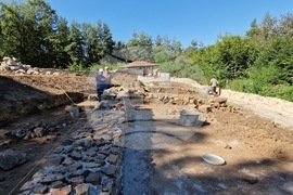 Село Белчин - Късноантичен музеен комплекс "Цари Мали град" - реставрация