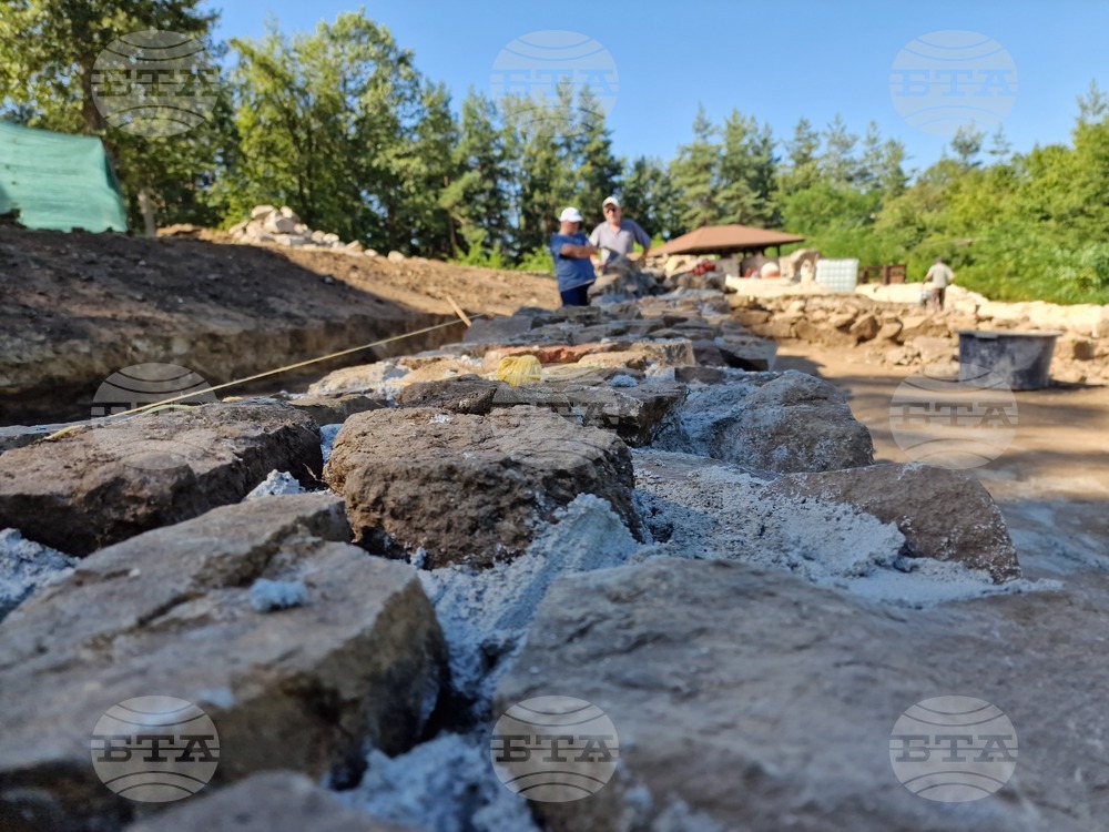 Село Белчин - Късноантичен музеен комплекс "Цари Мали град" - реставрация