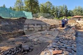 Село Белчин - Късноантичен музеен комплекс "Цари Мали град" - реставрация