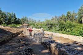 Село Белчин - Късноантичен музеен комплекс "Цари Мали град" - реставрация