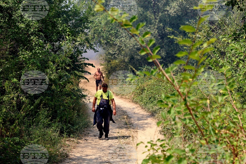 Село Отец Паисиево - пожар