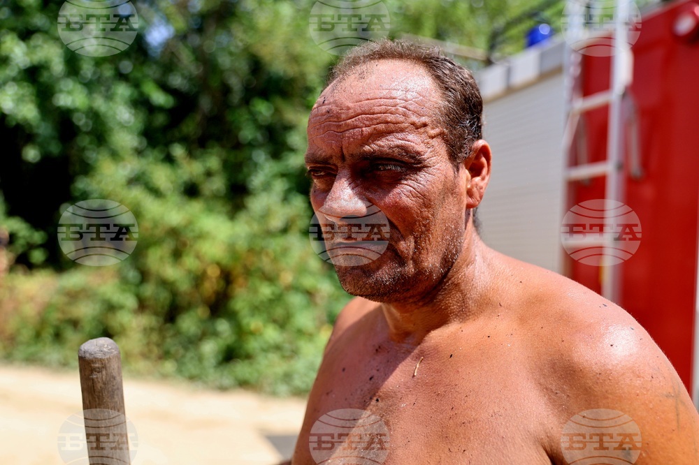 Село Отец Паисиево - пожар