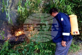 Село Отец Паисиево - пожар