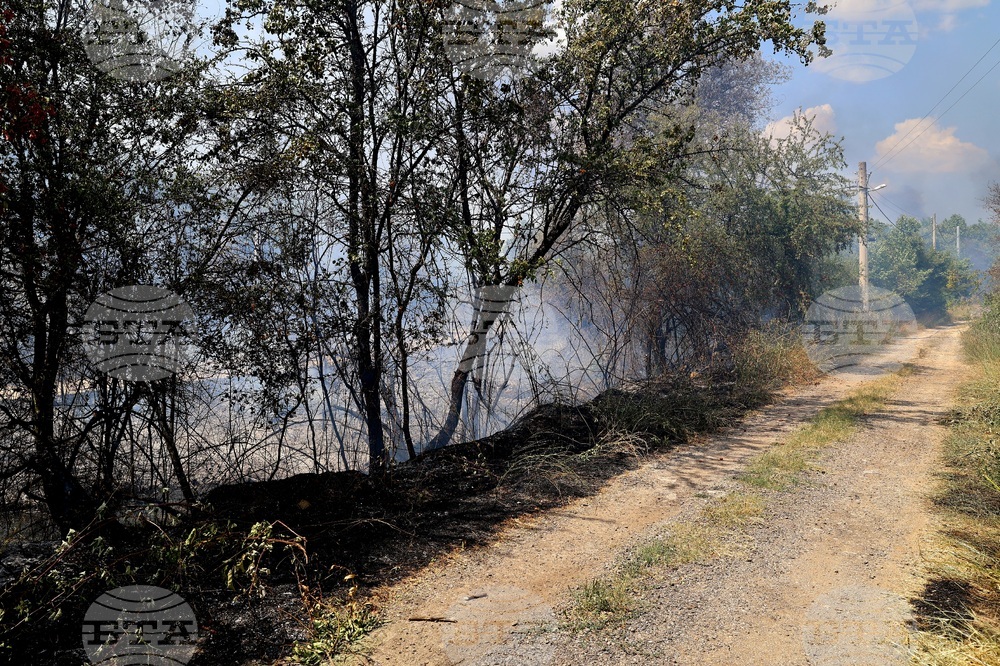Село Отец Паисиево - пожар