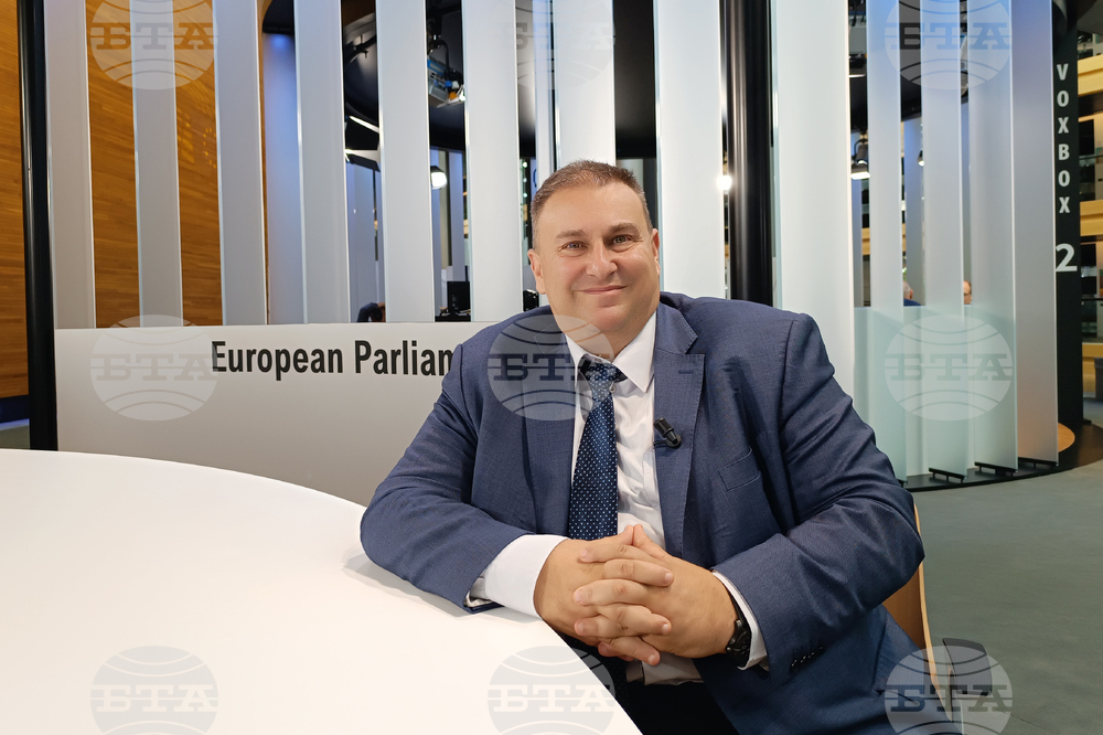 Франция - Страсбург - Европейски парламент - Емил Радев - интервю