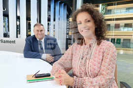 Франция - Страсбург - Европейски парламент - Емил Радев - интервю