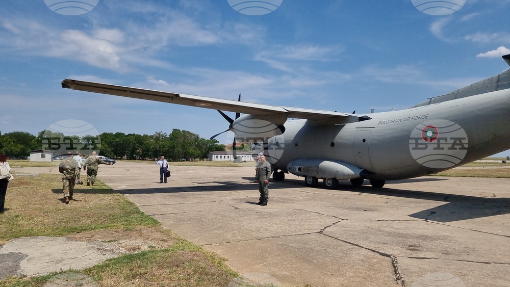 Село Безмер - министър Атанас Запрянов - летателна тренировка