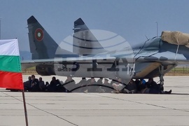 Село Безмер - министър Атанас Запрянов - летателна тренировка