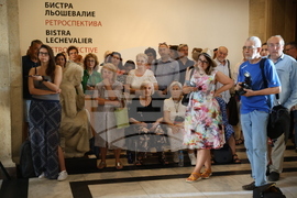 Ретроспективна експозиция на Бистра Льошевалие - откриване