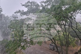 Плевен - буря - силен дъжд