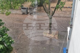 Плевен - буря - силен дъжд