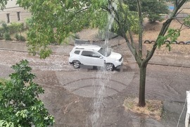 Плевен - буря - силен дъжд