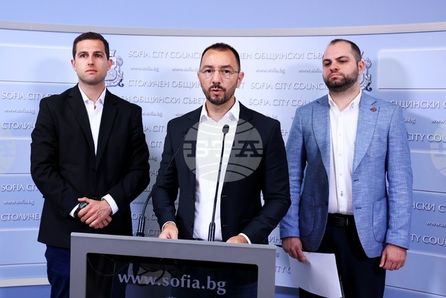 Столична община - ГЕРБ-СДС - брифинг
