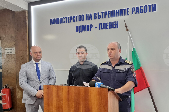 Плевен - пожарна обстановка - пресконференция