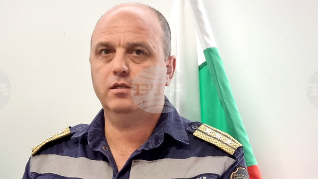 Директорът на плевенската пожарна е удостоен с „Почетен знак на МВР“ – III степен