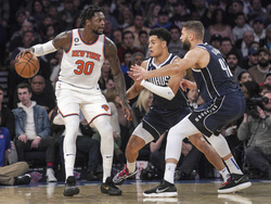Mavericks Knicks Basketball