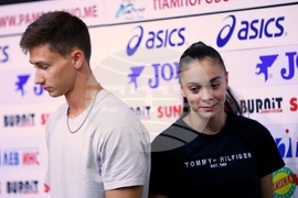 Спортна гимнастика - Валентина Георгиева - Кевин Пенев - пресконференция
