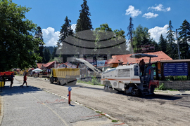 Курортен комплекс Боровец - улици - ремонт