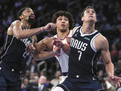 Mavericks Knicks Basketball