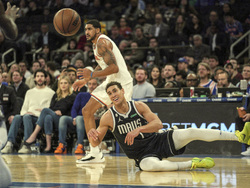Mavericks Knicks Basketball