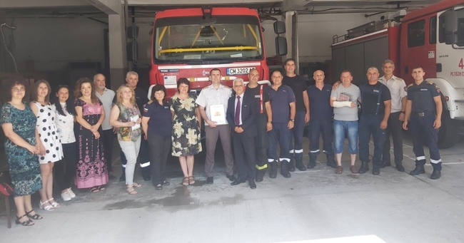 ОА Смолян: Заместник областният управител Андриян Петров днес посети РД „ПБЗН“-Смолян