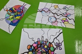 Самоков - библиотека - деца - занимания - нейрографика