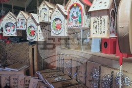 Румъния - парк Друмул Таберей - Коледен базар