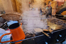 Румъния - парк Друмул Таберей - Коледен базар