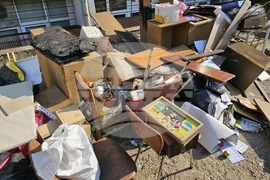 Русе - училище - пожар - разчистване