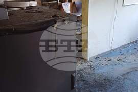 Русе - училище - пожар - разчистване