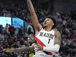 Trail Blazers Jazz Basketball