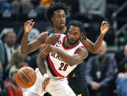 Trail Blazers Jazz Basketball
