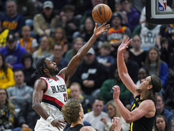 Trail Blazers Jazz Basketball