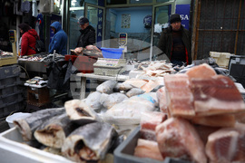 Женски пазар - риба