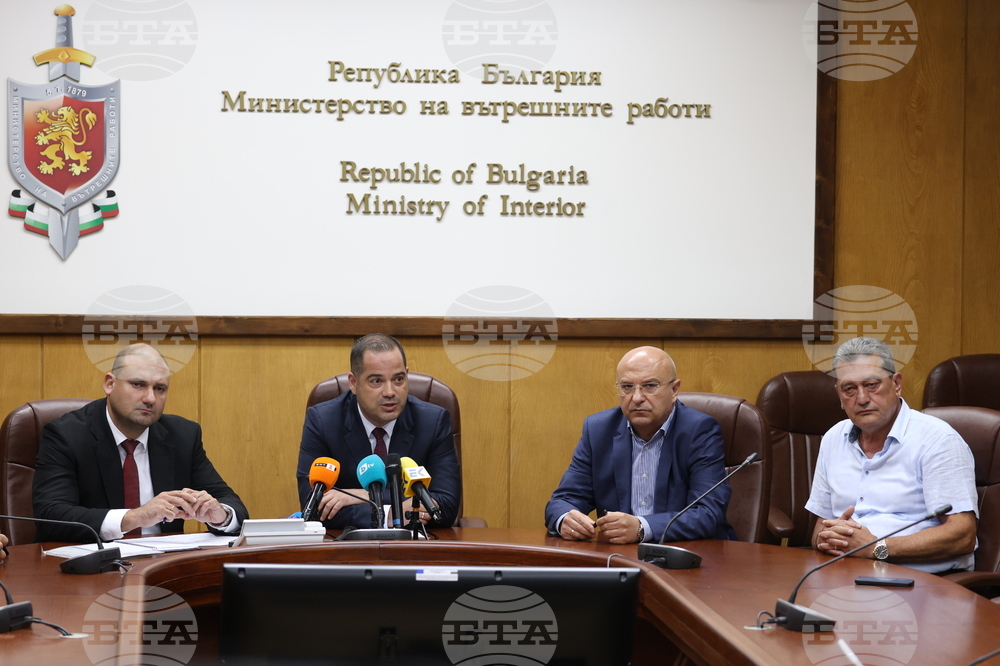 МВР - Калин Стоянов - брифинг - пожари