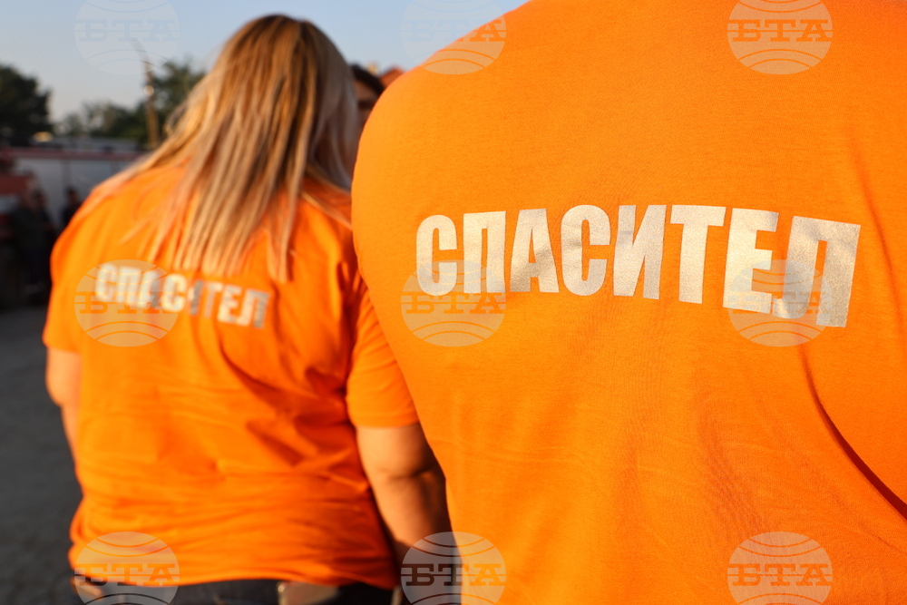 Село Отец Паисиево - гасене на пожар - брифинг