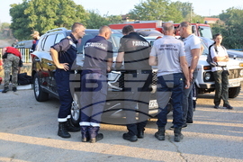 Село Отец Паисиево - гасене на пожар - брифинг