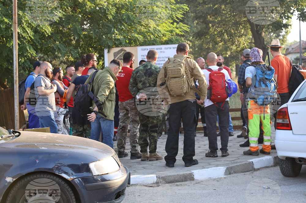 Село Отец Паисиево - гасене на пожар - брифинг