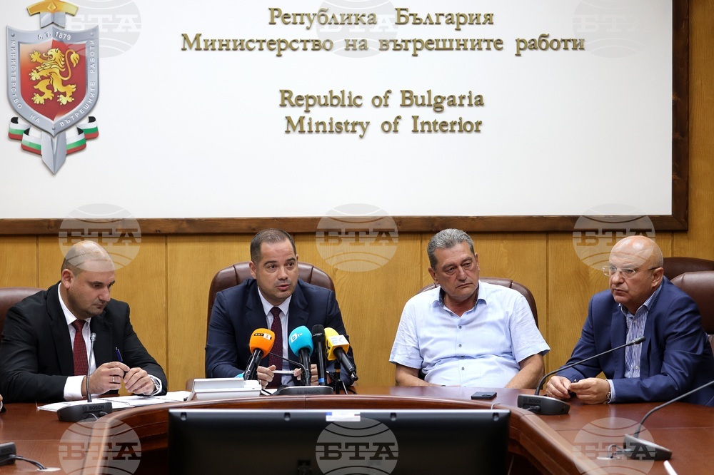 МВР - Калин Стоянов - брифинг - пожари