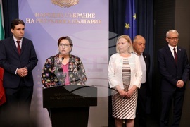 Парламент - ПП-ДБ - брифинг