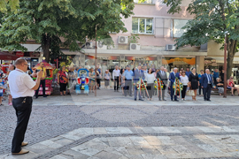 Търговище - Васил Левски - почит