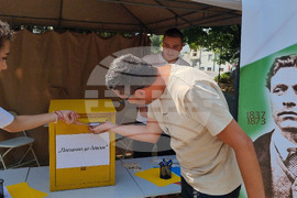 Добрич - Васил Левски - почит -  "Послания до Левски"