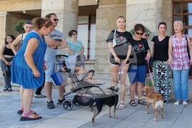 Шумен - любители на животни - протест