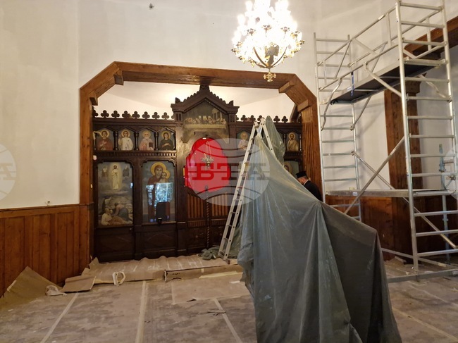 Боровец - храм „Преображение Господне“ - ремонт