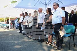 Бургас - летище - възпоменателна церемония