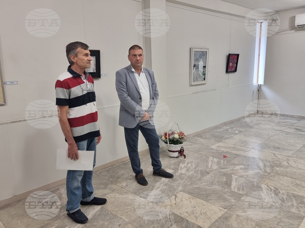 Плевен - изложба - дарени картини